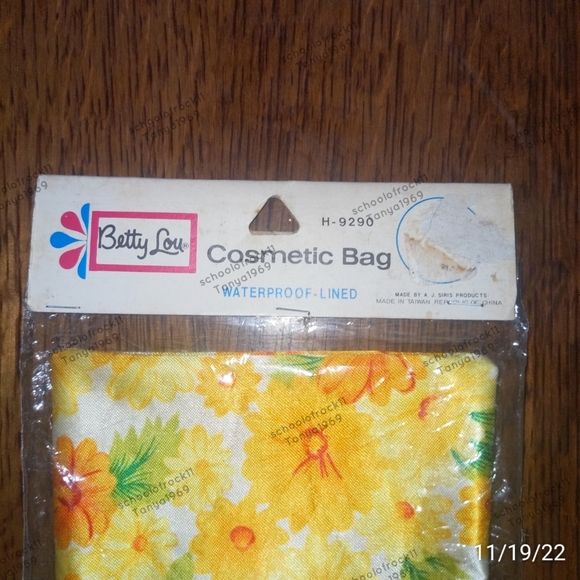 New Old Stock vintage 50s 60s cosmetic case - Picture 7 of 7